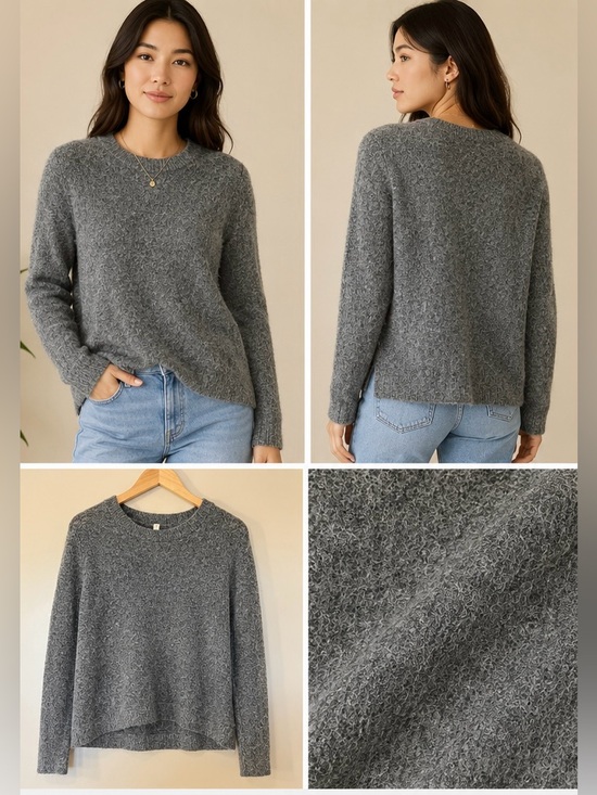 Babaton Sweaters - Aritzia Babaton The Group Effort Sweater XS Heather Grey